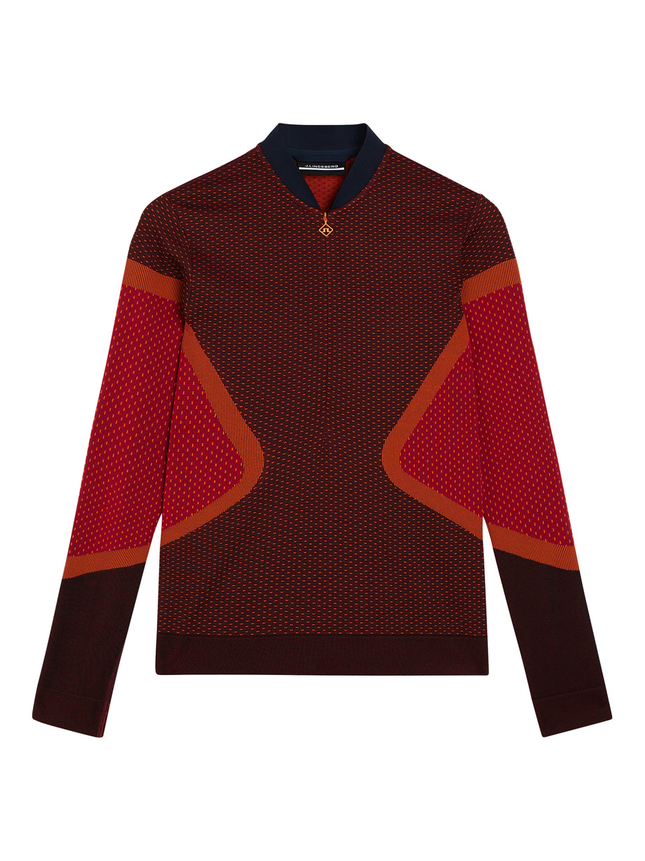 Louis Vuitton Monogram Jacquard Crew Neck Sweatshirt Xs Orange