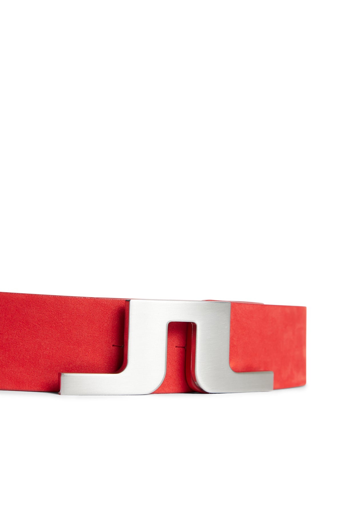 Bridger Nubuck Leather Belt / Barbados Cherry