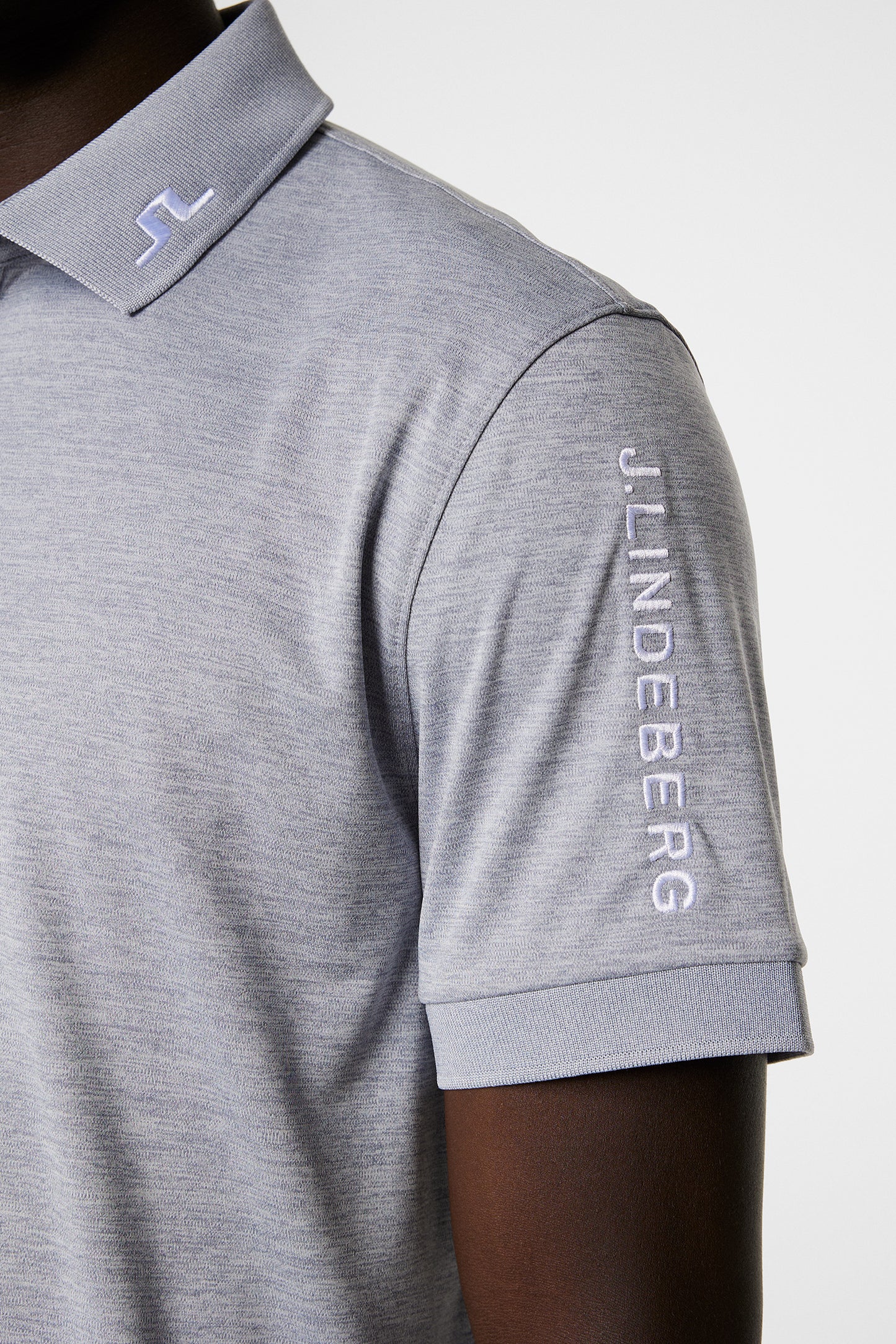 Tour Tech Reg Fit Polo / Medium Grey Melange