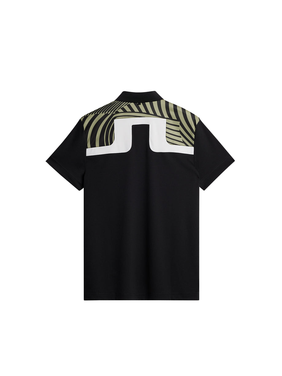 Jeff Tour Golf Polo / Black