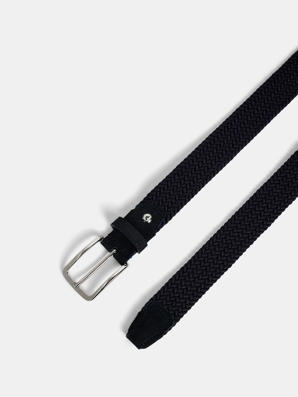 Ben Braided Elastic Belt / JL Navy