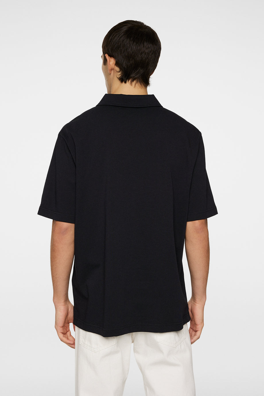 Roy relaxed Polo Pique / Black