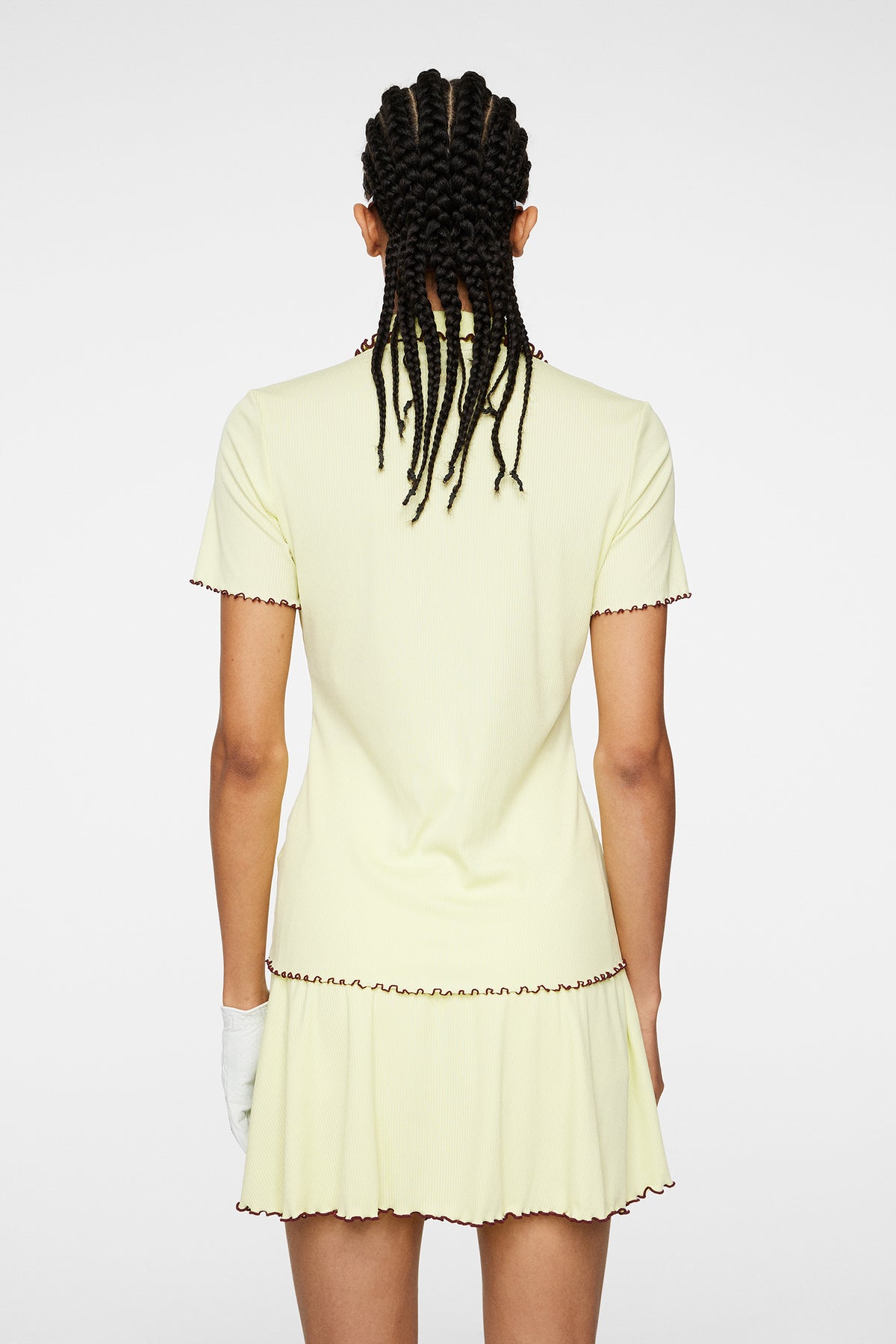 Marita Top / Pale Lime Yellow