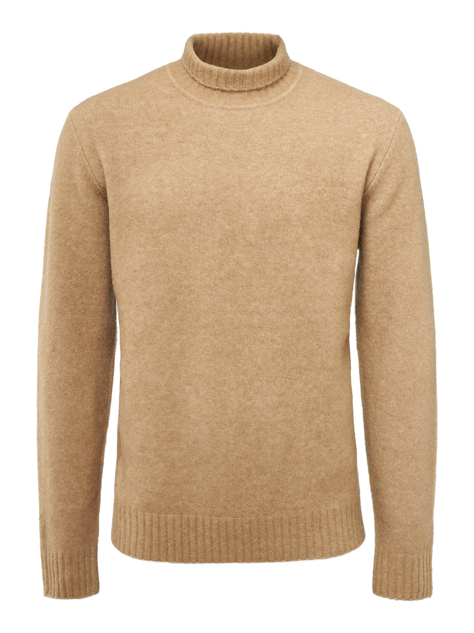 Orian Merino Turtleneck / Tiger Brown