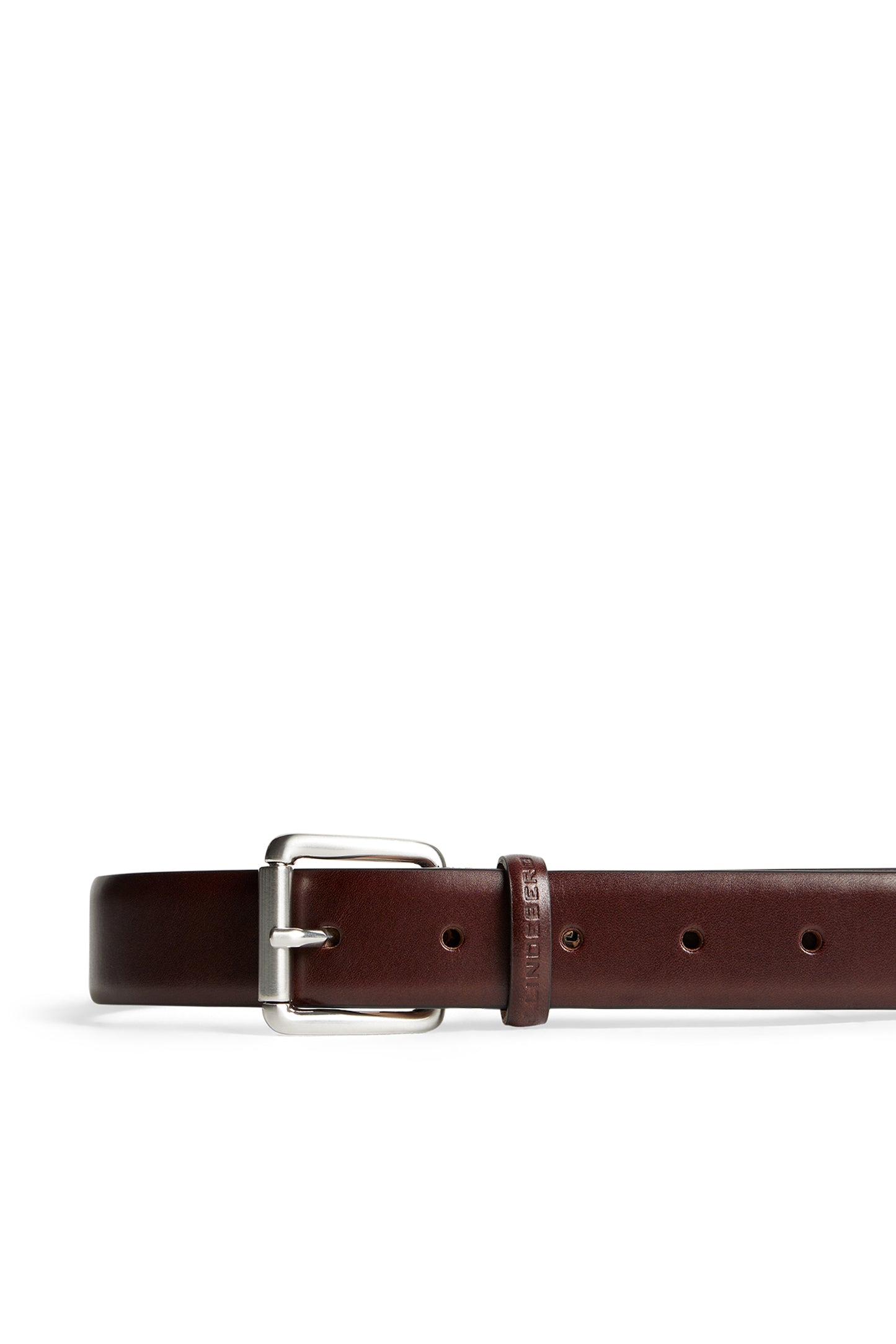 Bill Leather Belt / Bitter Chocolate