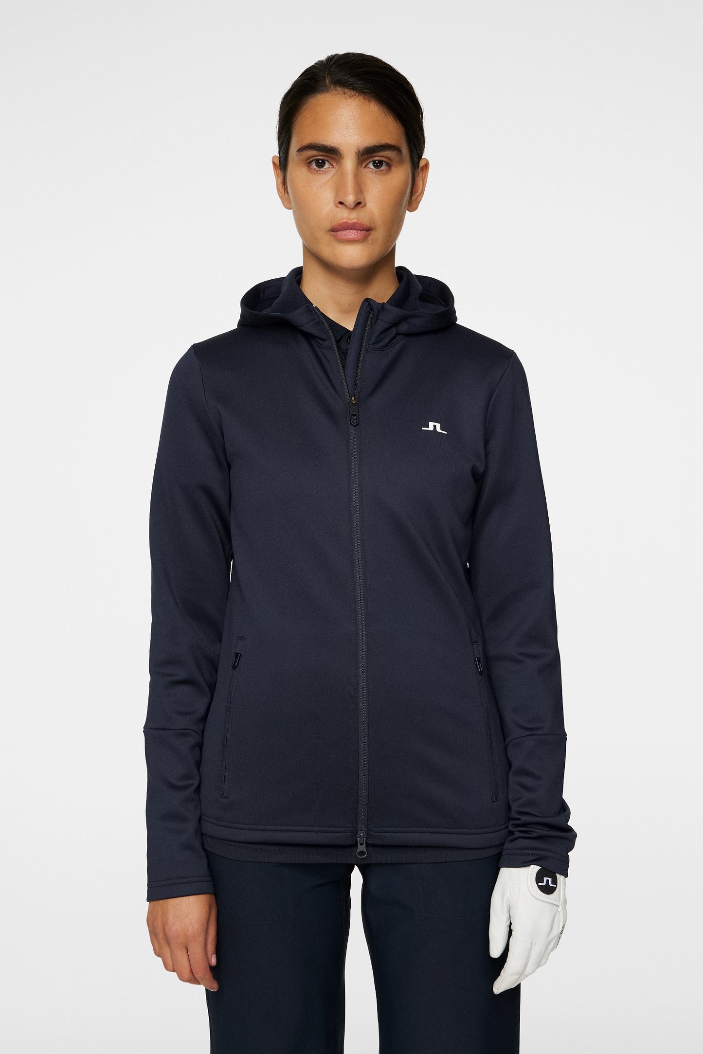 W Aerial Zip Hood / JL Navy