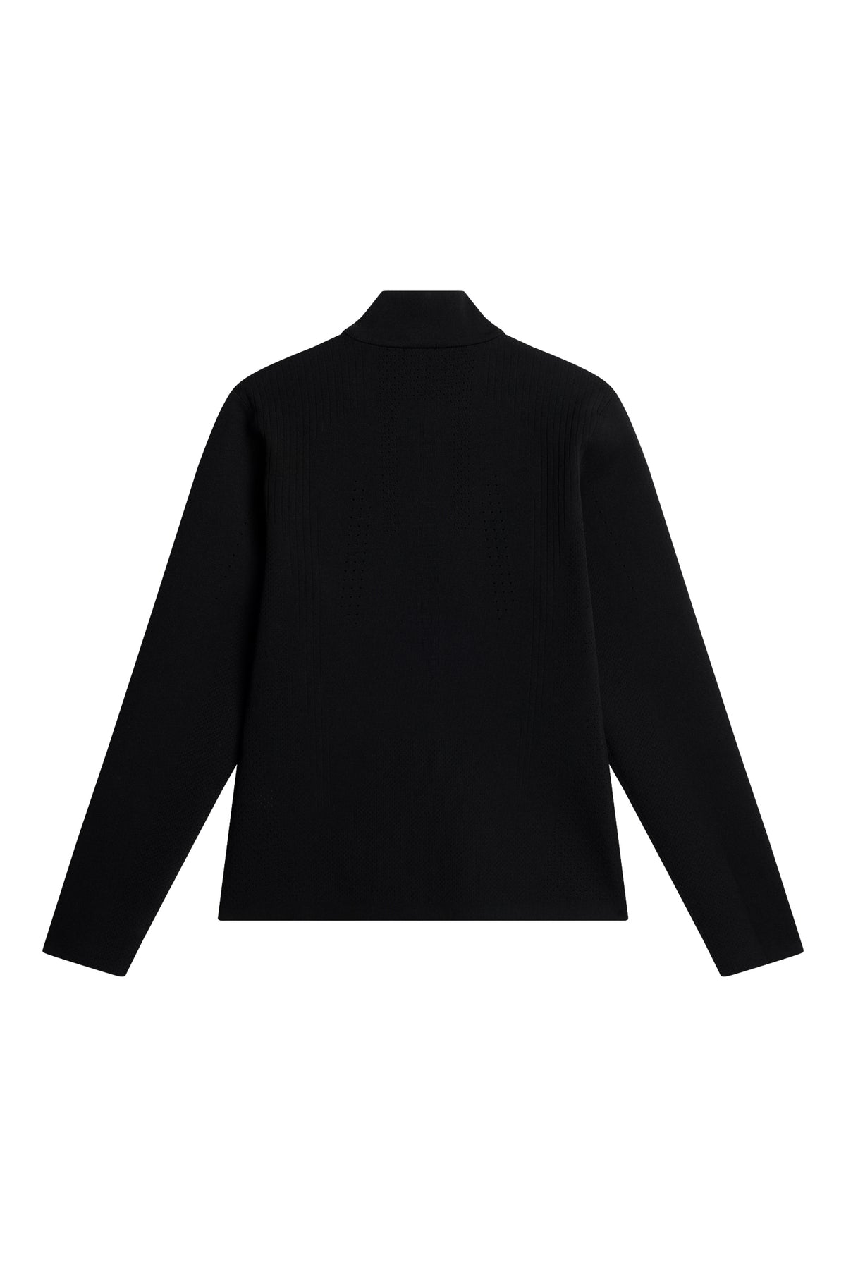 Bell Tech Knit Zip Sweater / Black