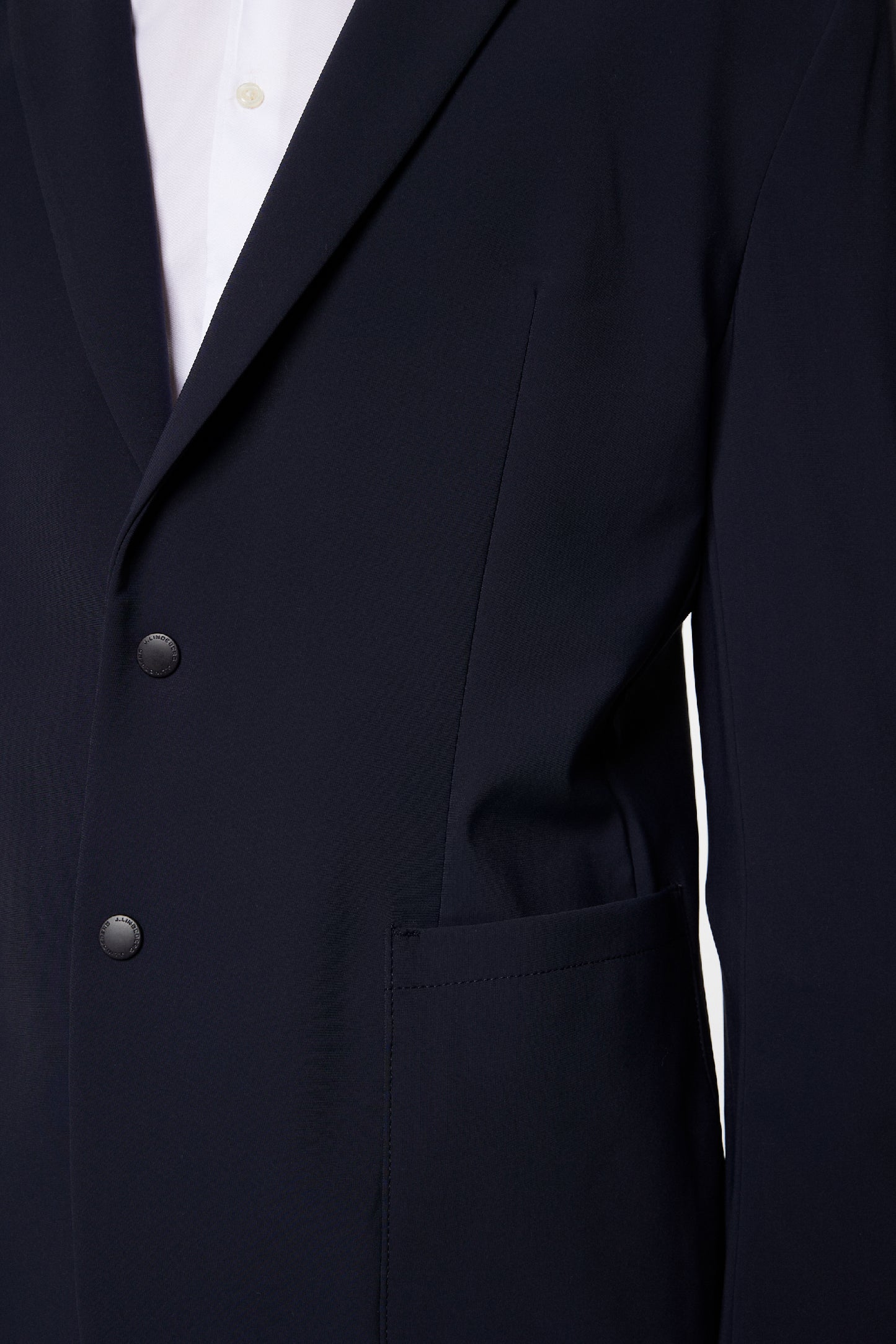 Pat U Bonded Jersey Blazer / JL Navy