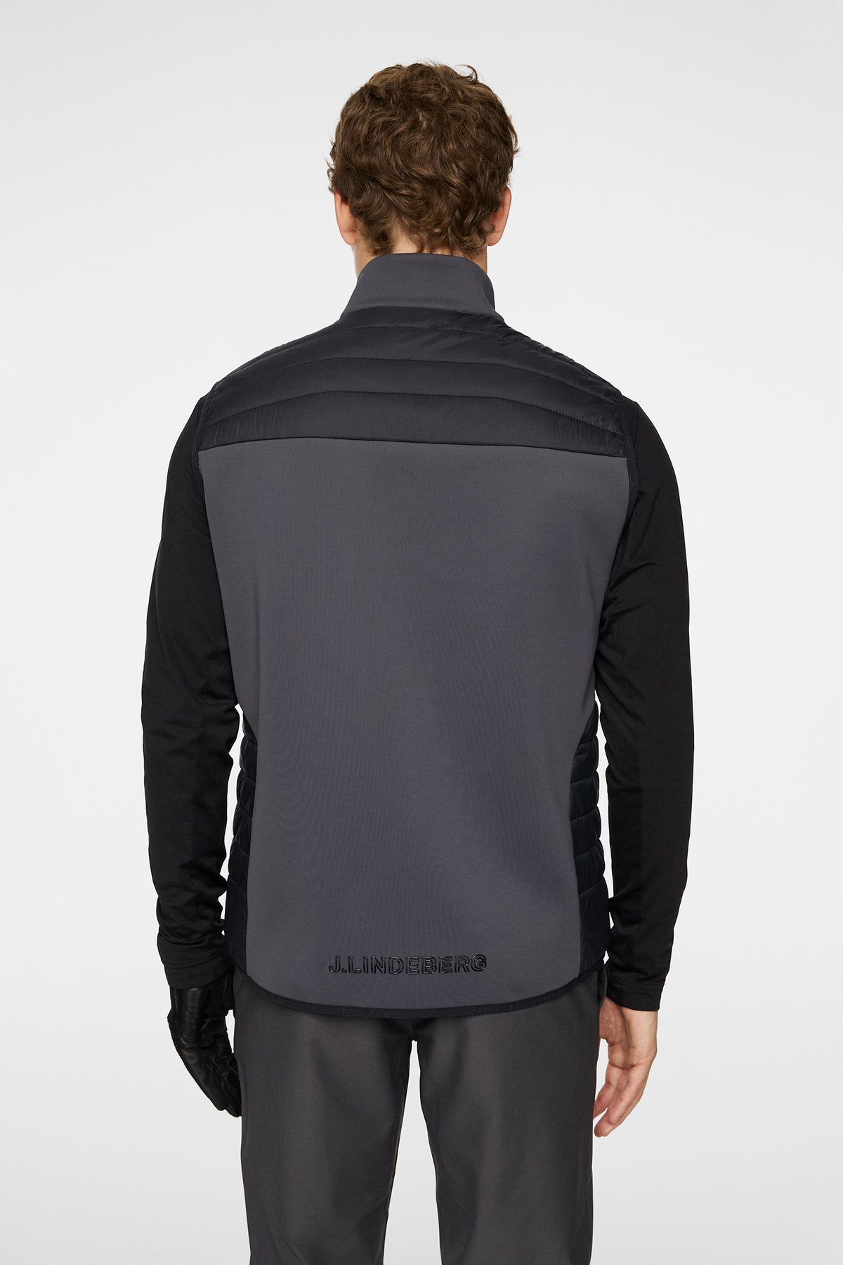 Holden Quilt Hybrid Vest / Asphalt