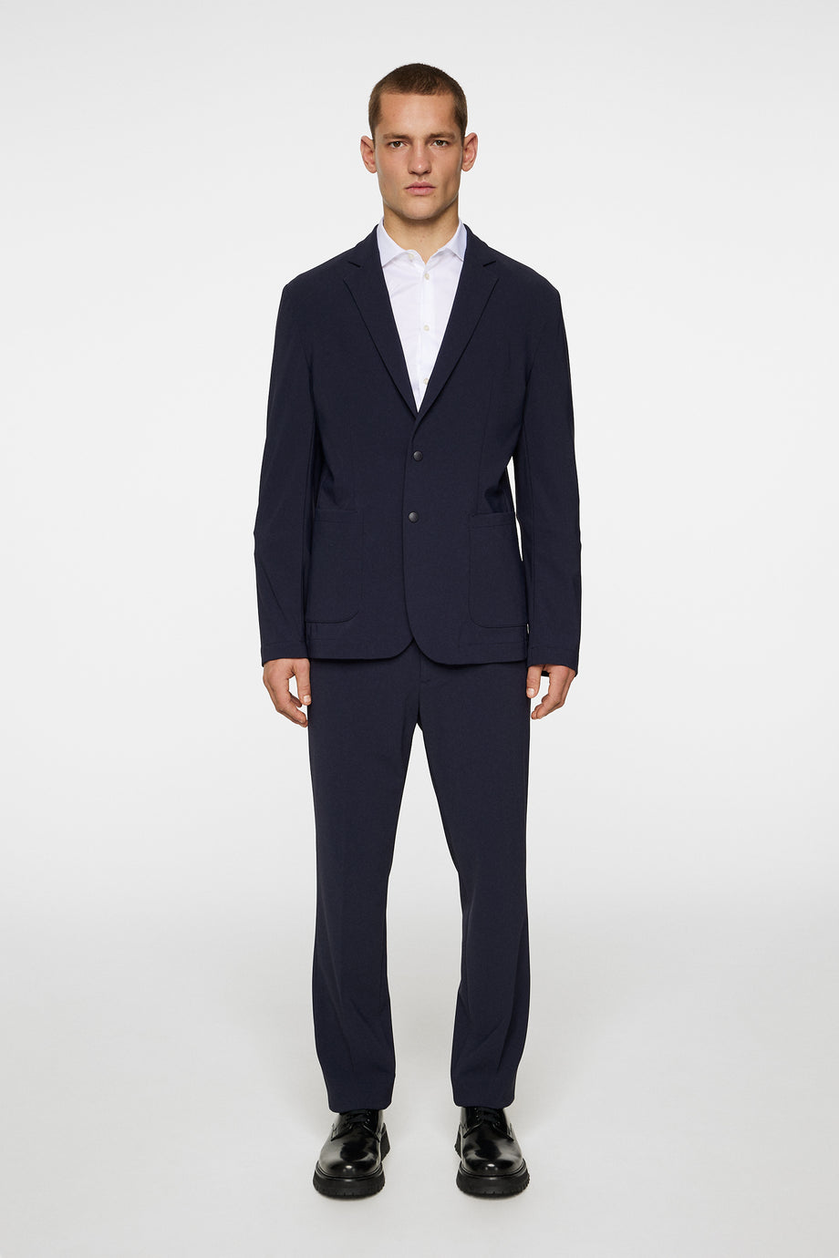 Pat U Bonded Jersey Blazer / JL Navy