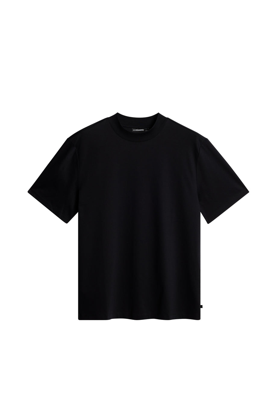 Ace Mock Neck T-Shirt / Black