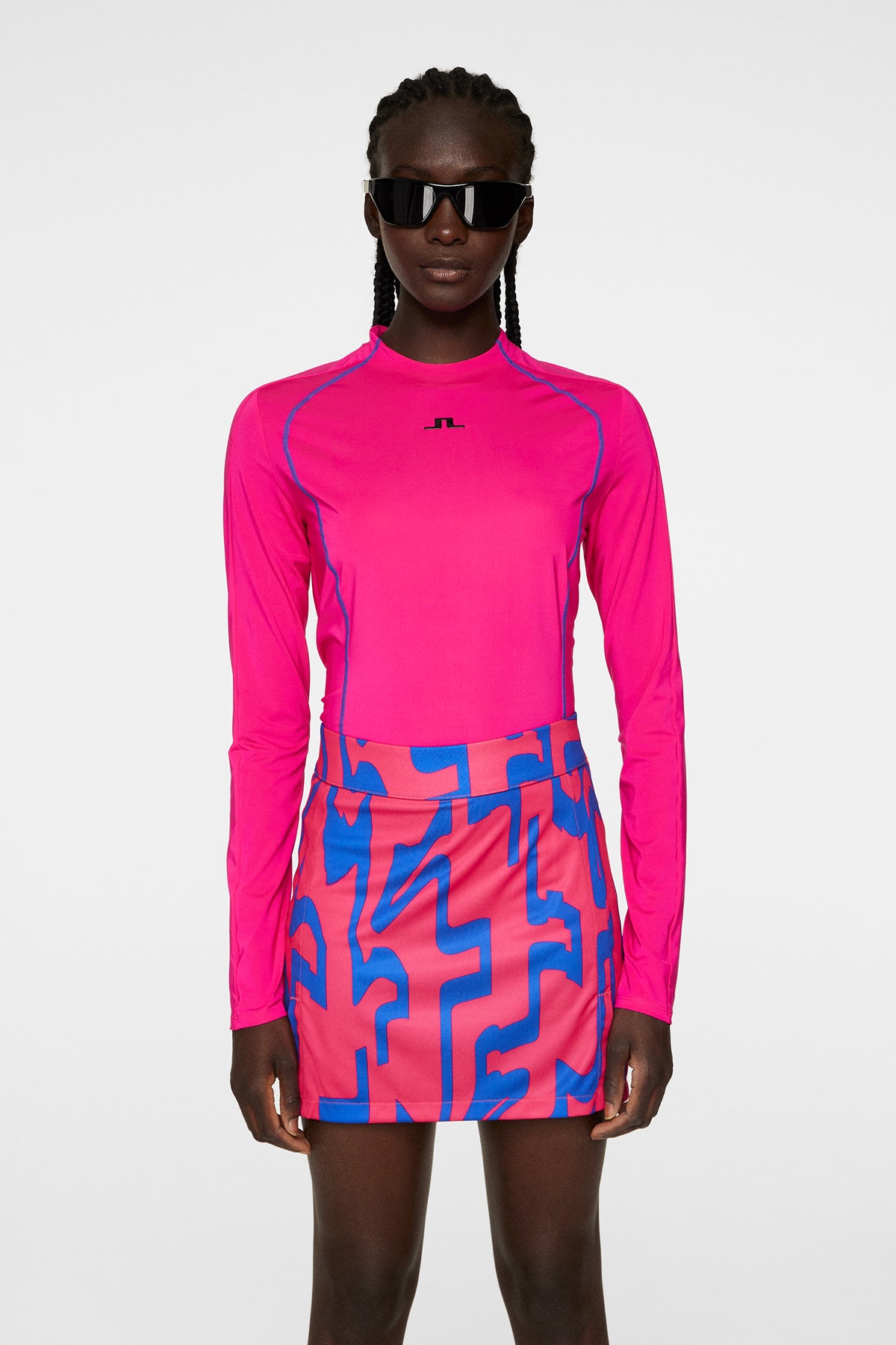 Allien Long Sleeve Top / Pink Peacock