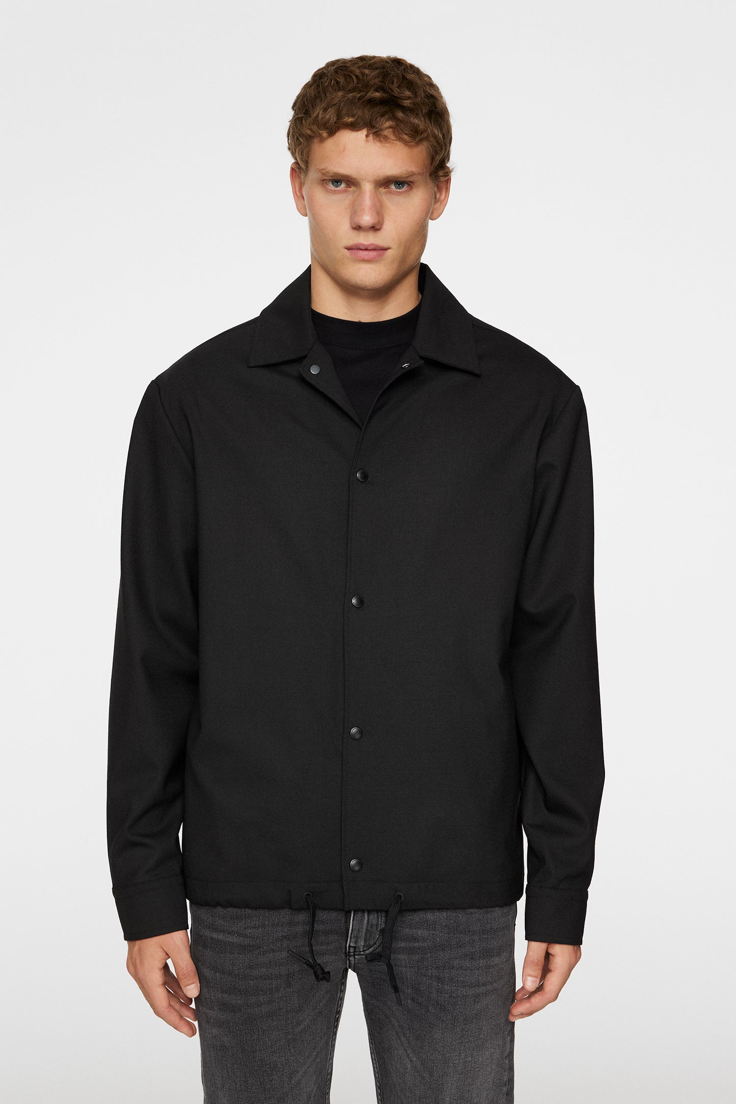 Celian Coach Overshirt / Black