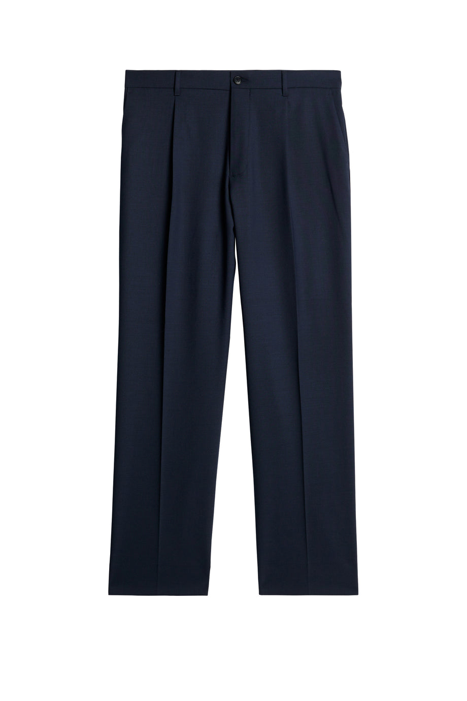 Haij Pleated Twill Pants / JL Navy