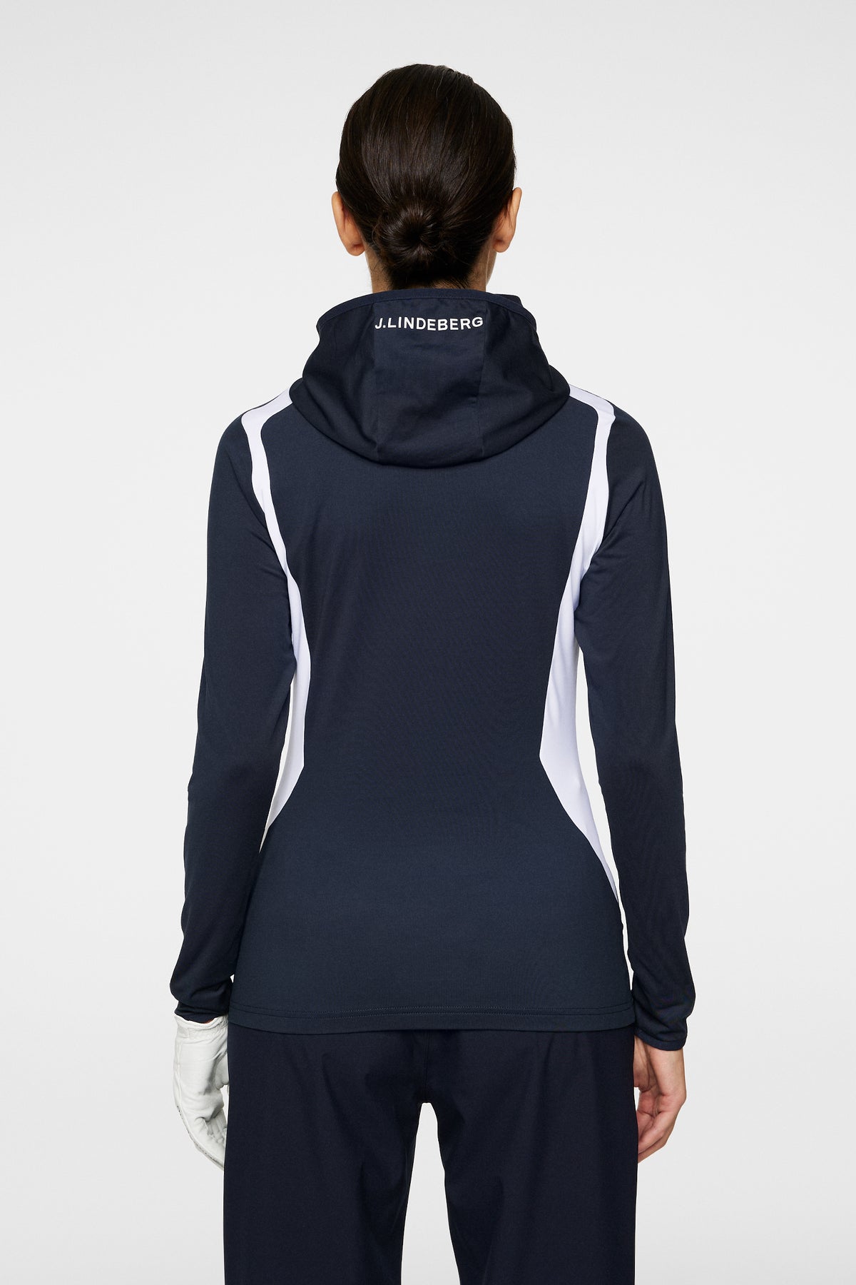 Mae Quarter Zip Hood / JL Navy