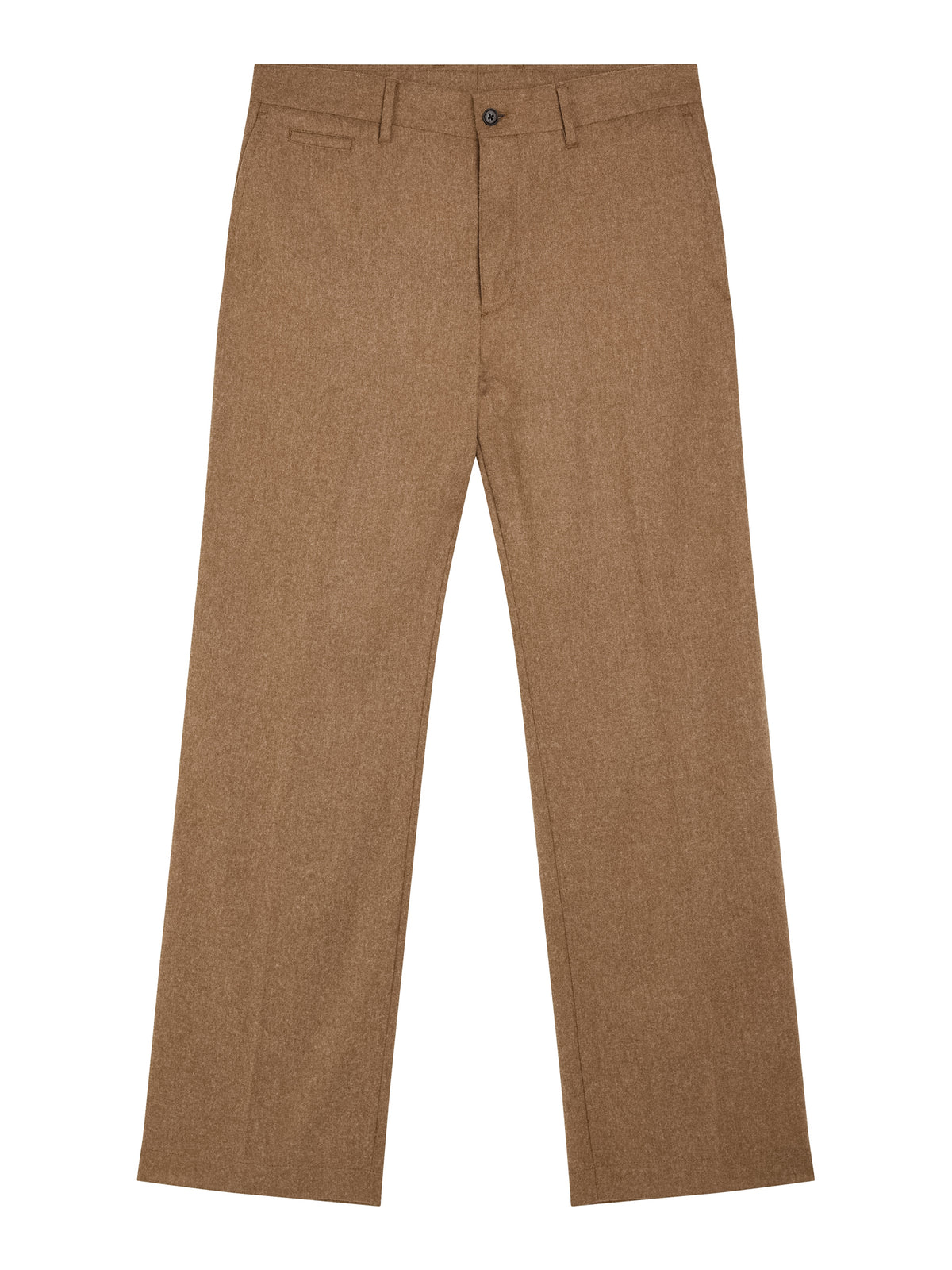 Haij Clean Flannel Pants / Tiger Brown