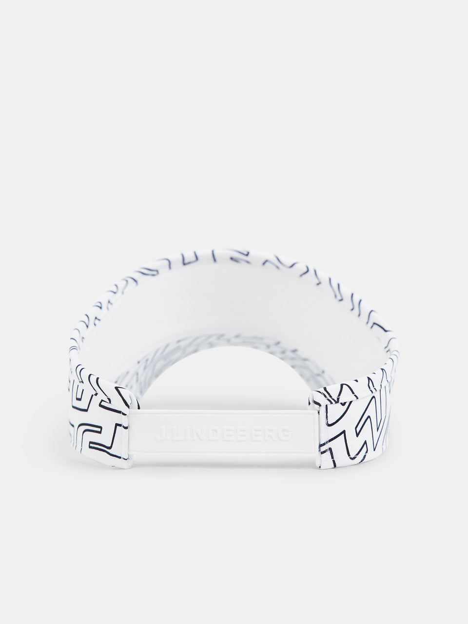 Samir Print Visor / White Outline Bridge Swirl