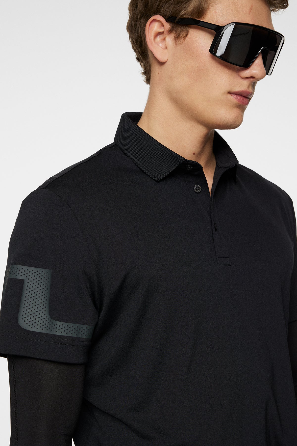 Heath Regular Fit Polo / Black