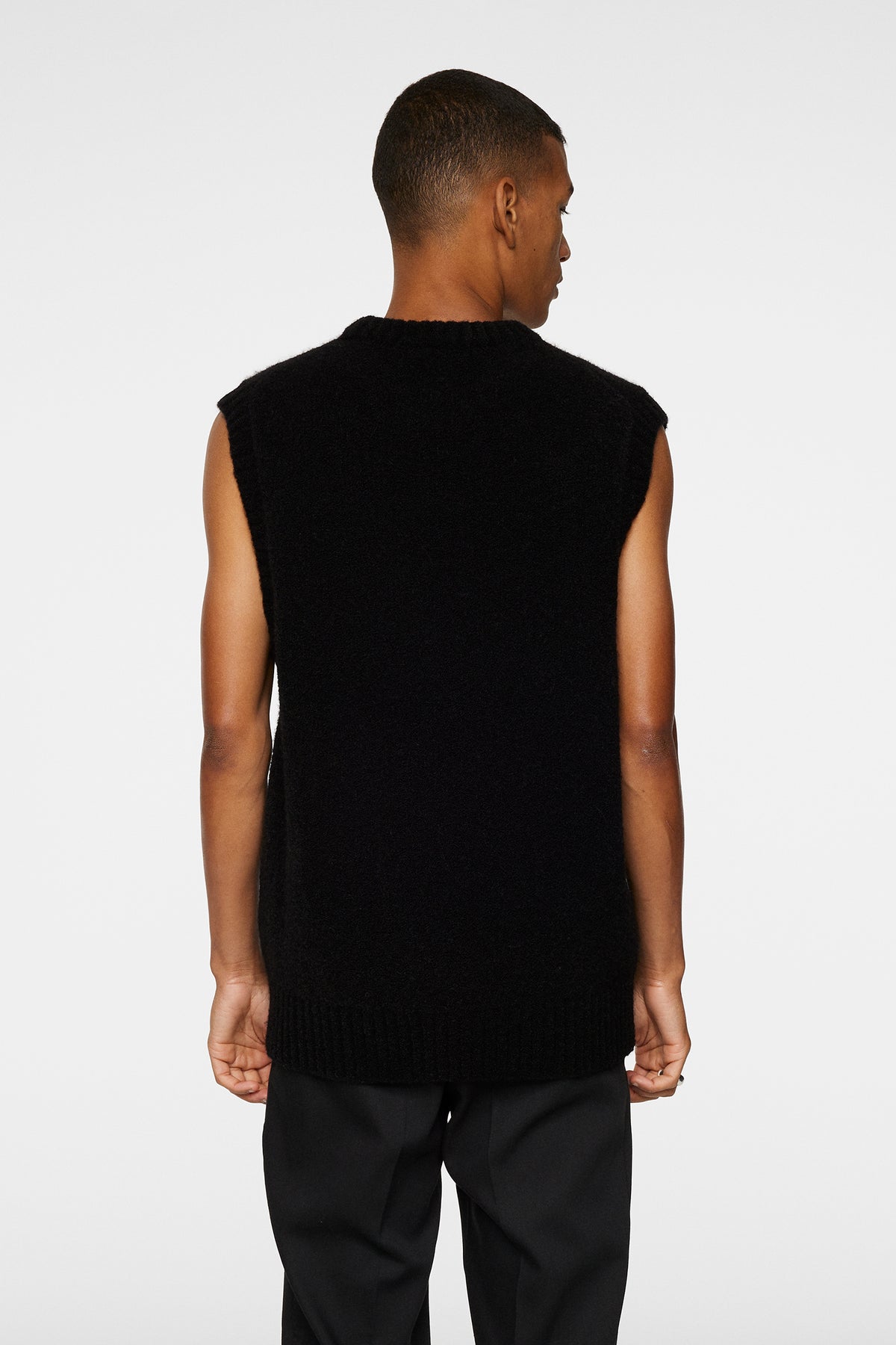 Hardy Knitted Vest / Black