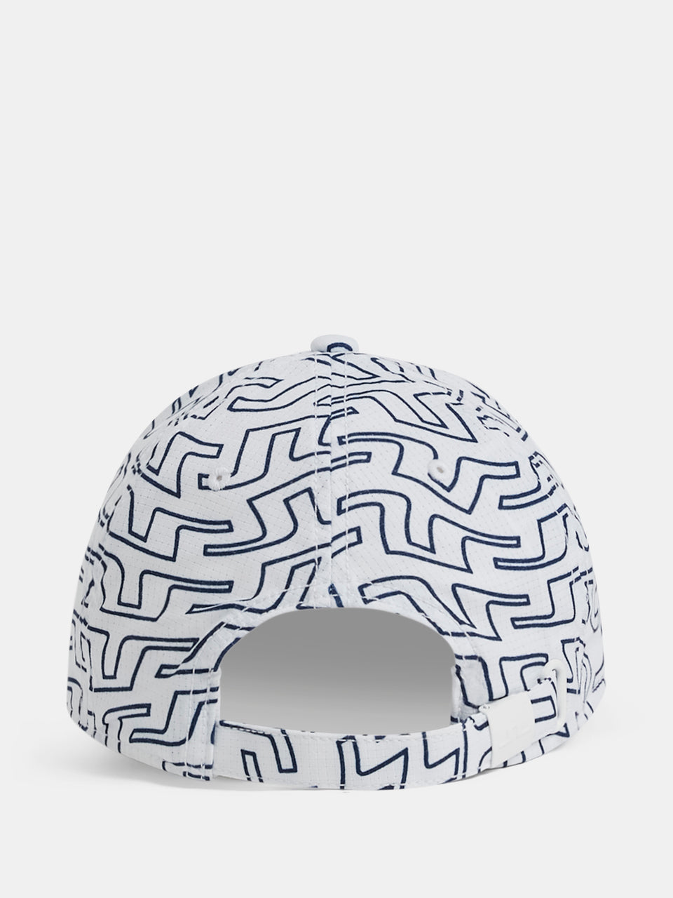 Collin Print Cap / White Outline Bridge Swirl