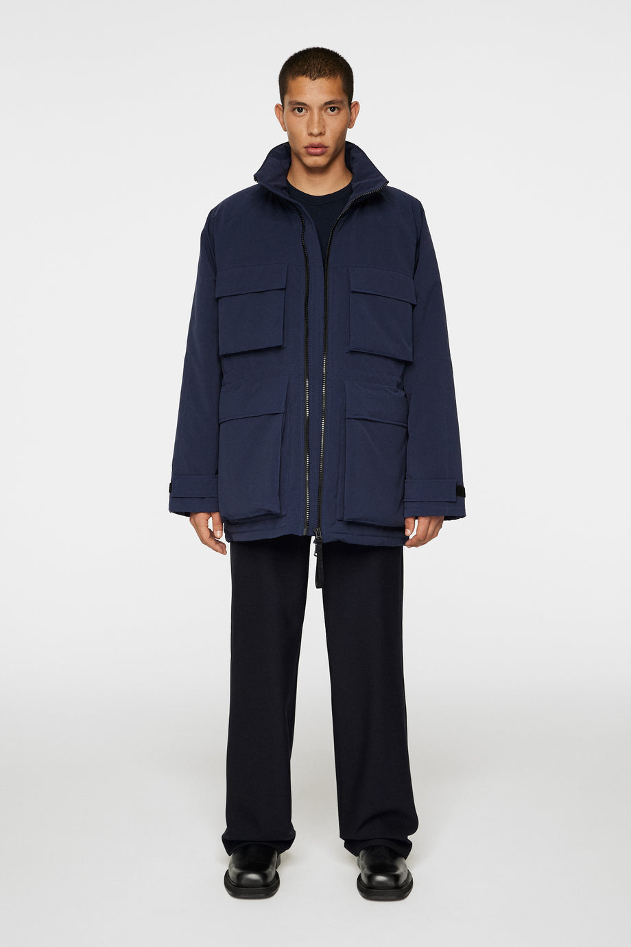 Archie Padded 4 Pkt Jacket / JL Navy