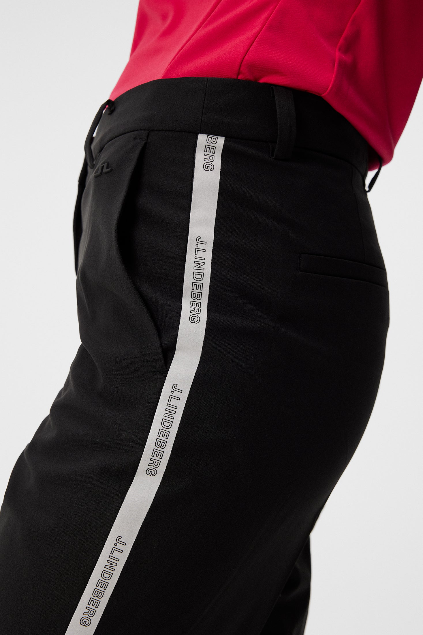 Meghan Side Stripe Pant Black J.Lindeberg