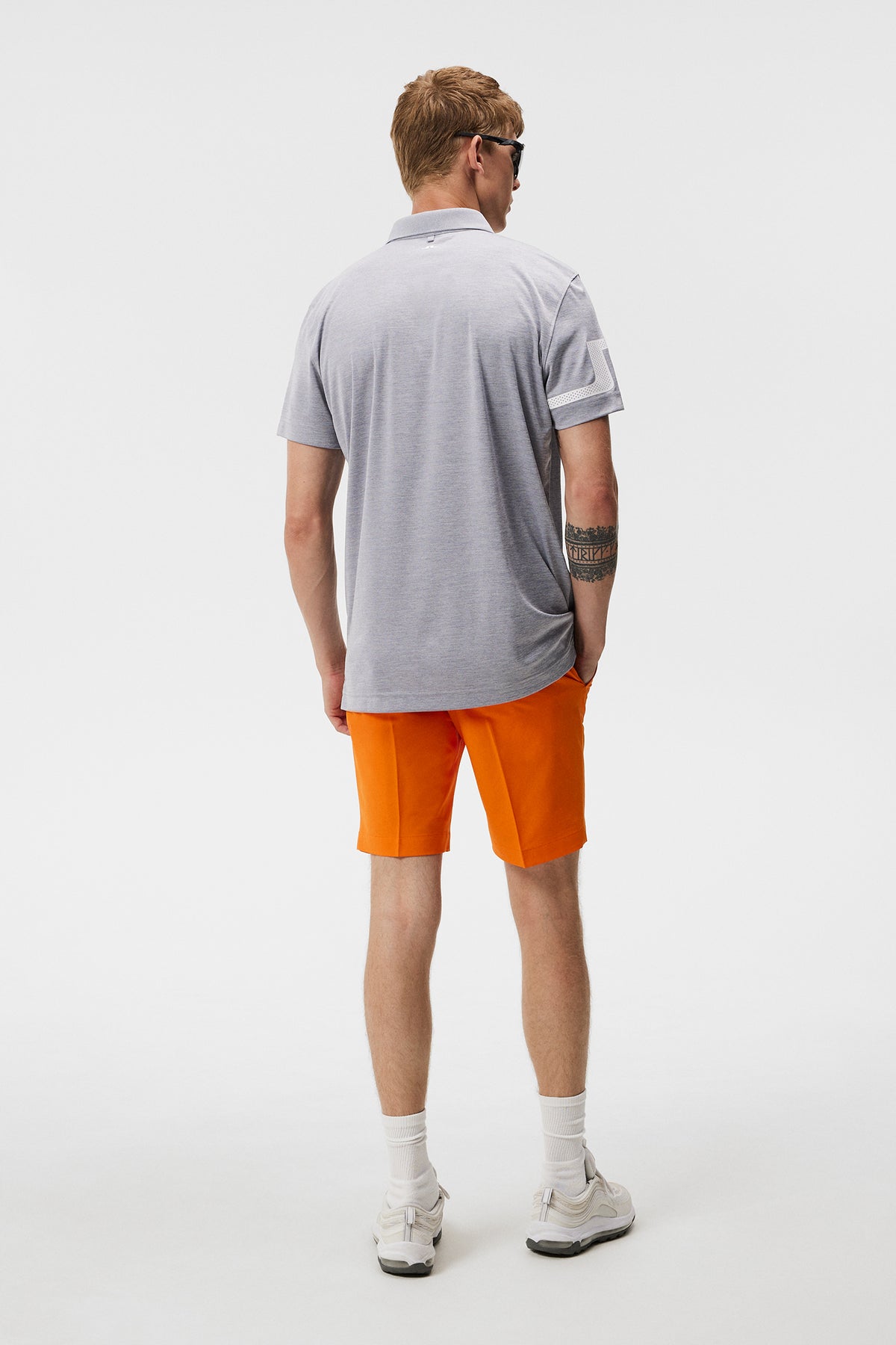 Heath Regular Fit Polo / Grey Melange