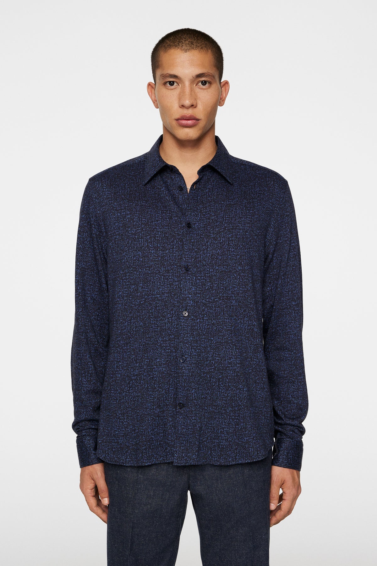 Marlon Jersey Shirt / JL Navy