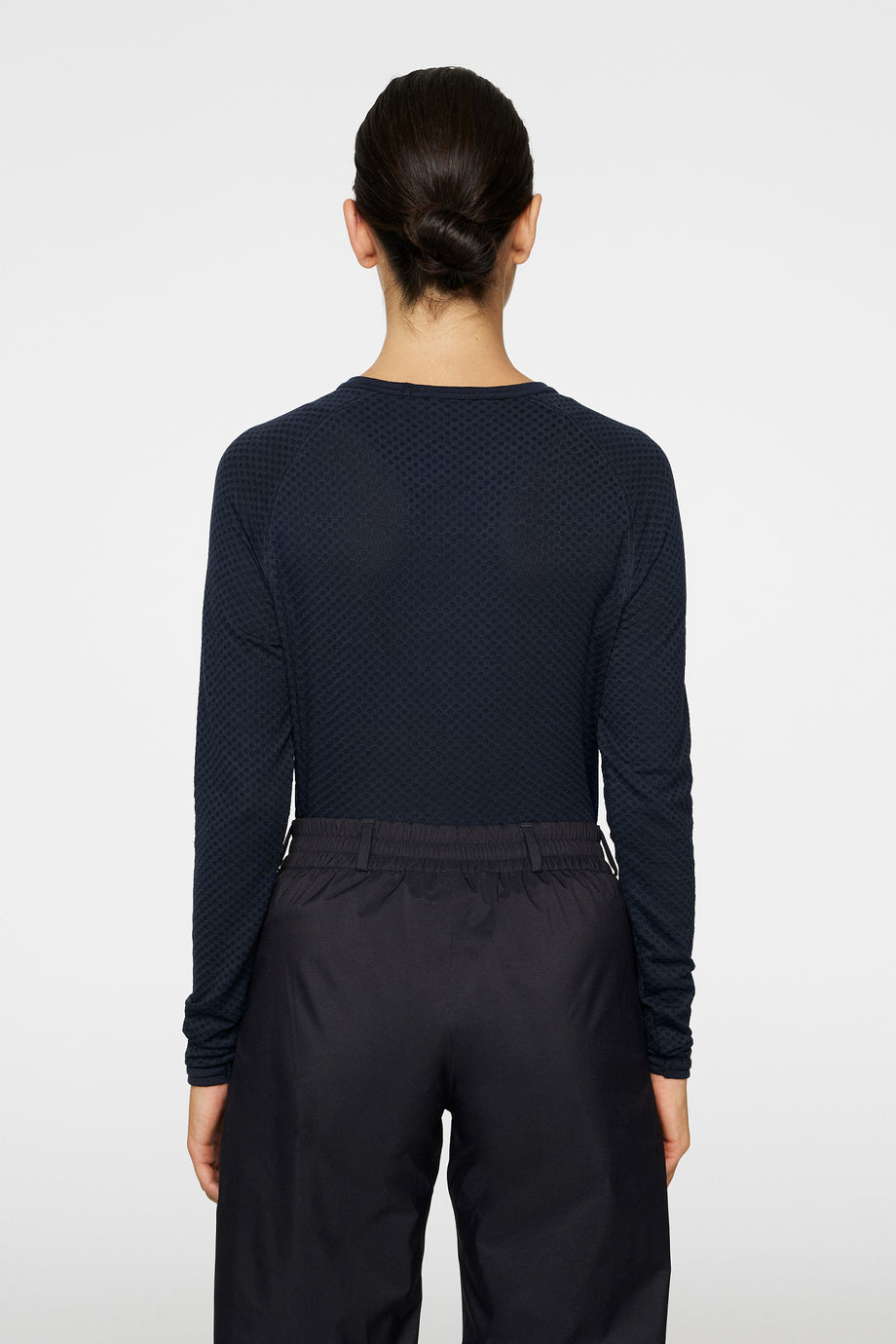 Bella Wool LS T-shirt / JL Navy