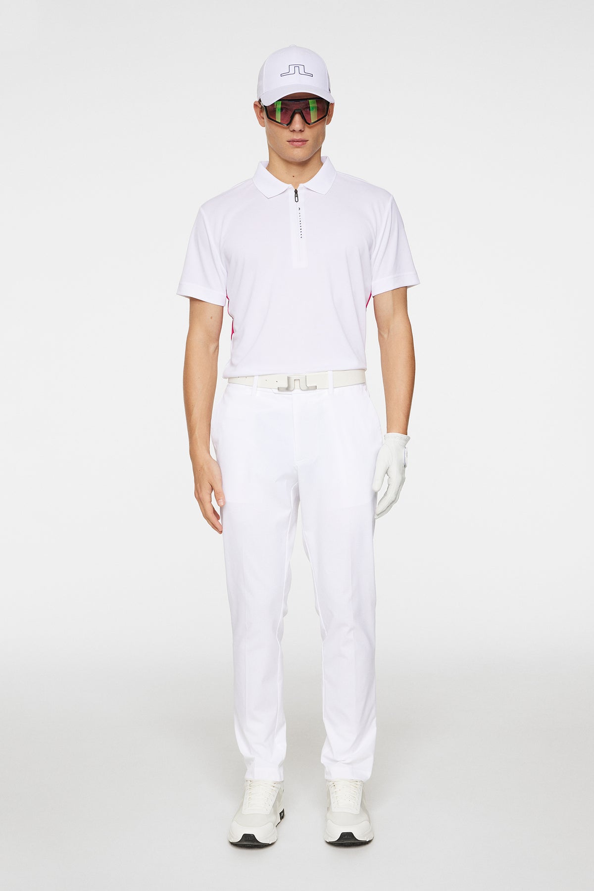 Nero Reg Fit Polo / White