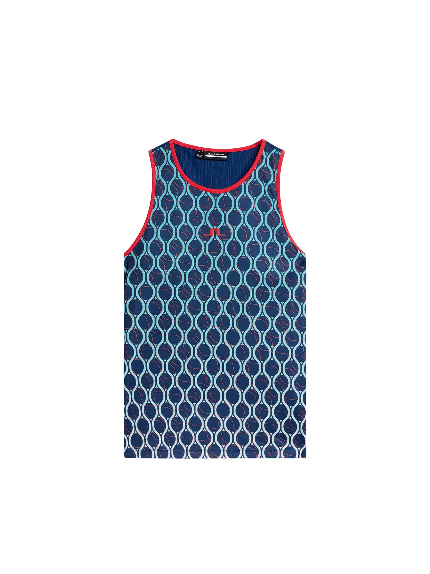 Delia Printed Tank Top / Racket Fade Estate