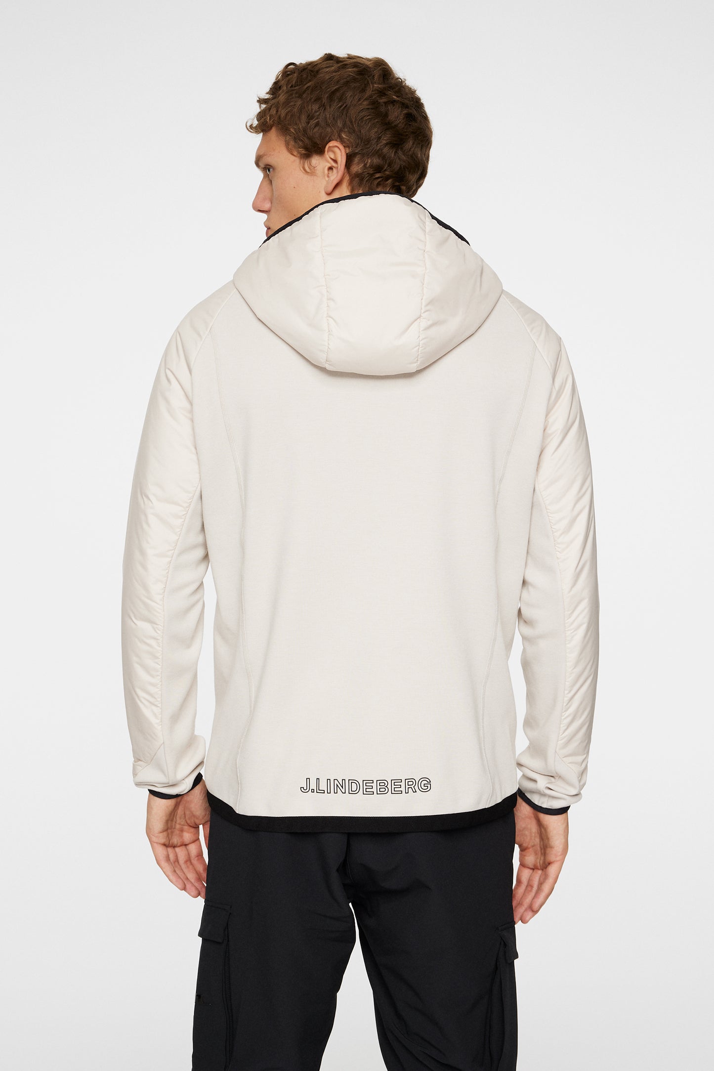 Shawn Hybrid Hooded Jacket / Moonbeam