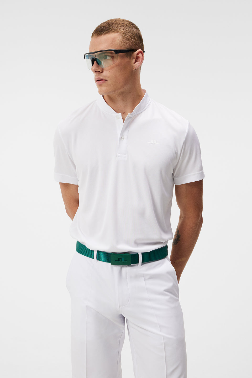 Bode Regular Fit Polo / White