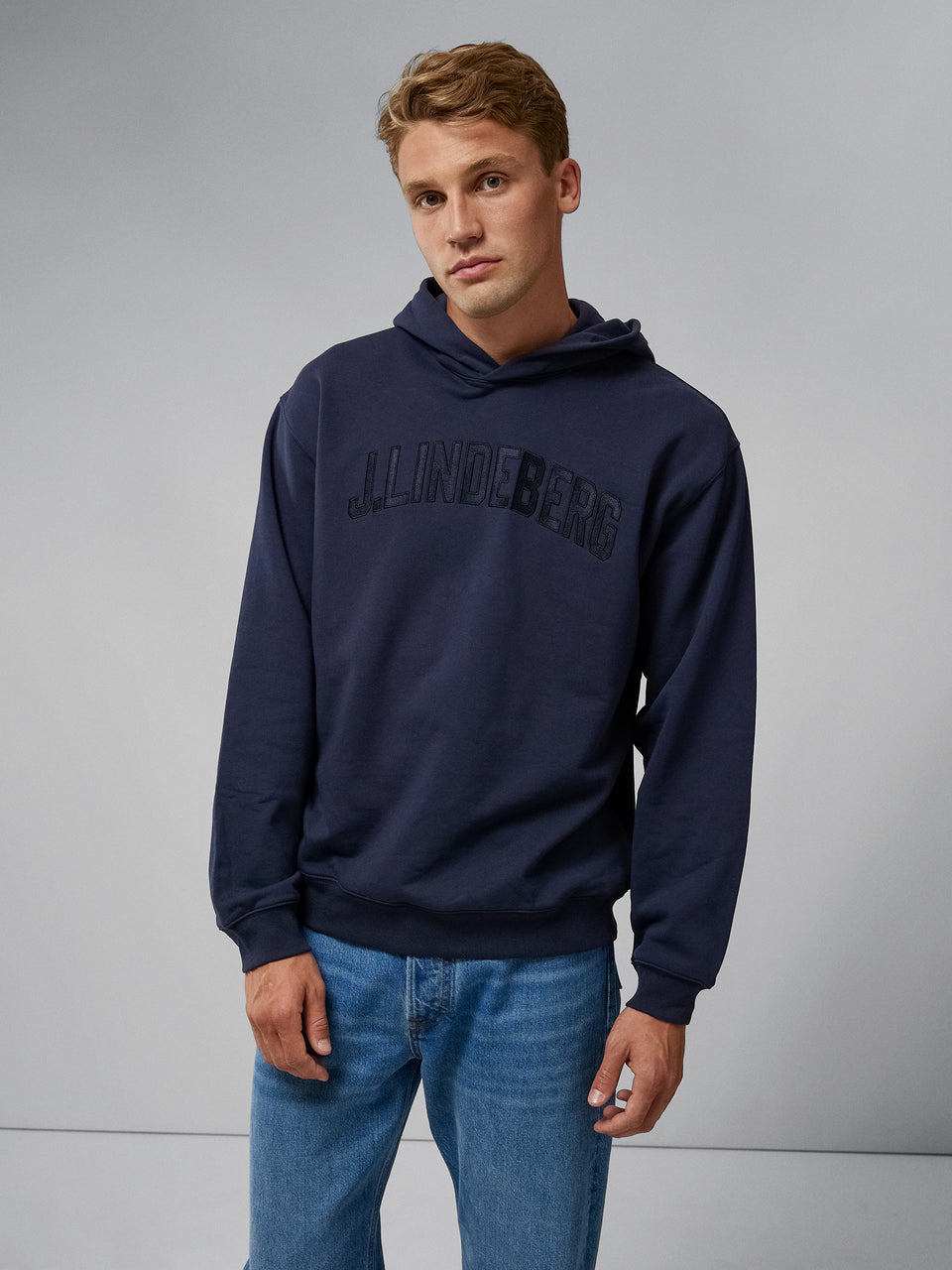 Kyzer Logo Hoodie / JL Navy