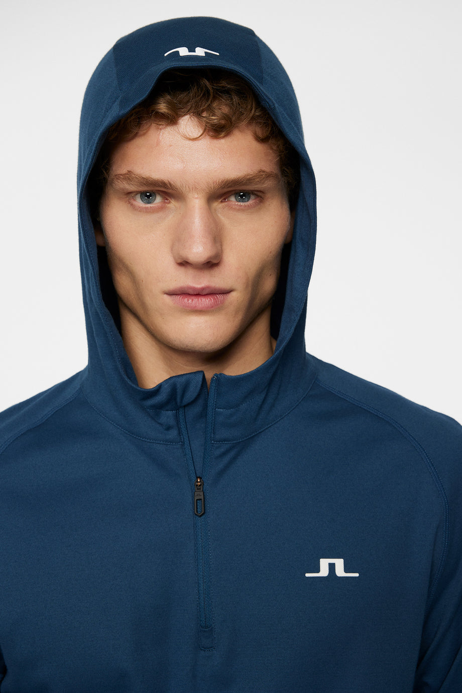 Mario Quarter Zip Hood / Key Largo