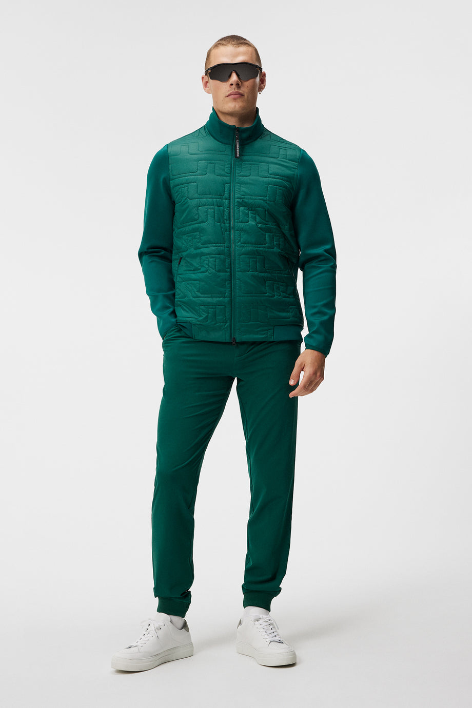 Quilt Hybrid Jacket / Rain Forest – J.Lindeberg
