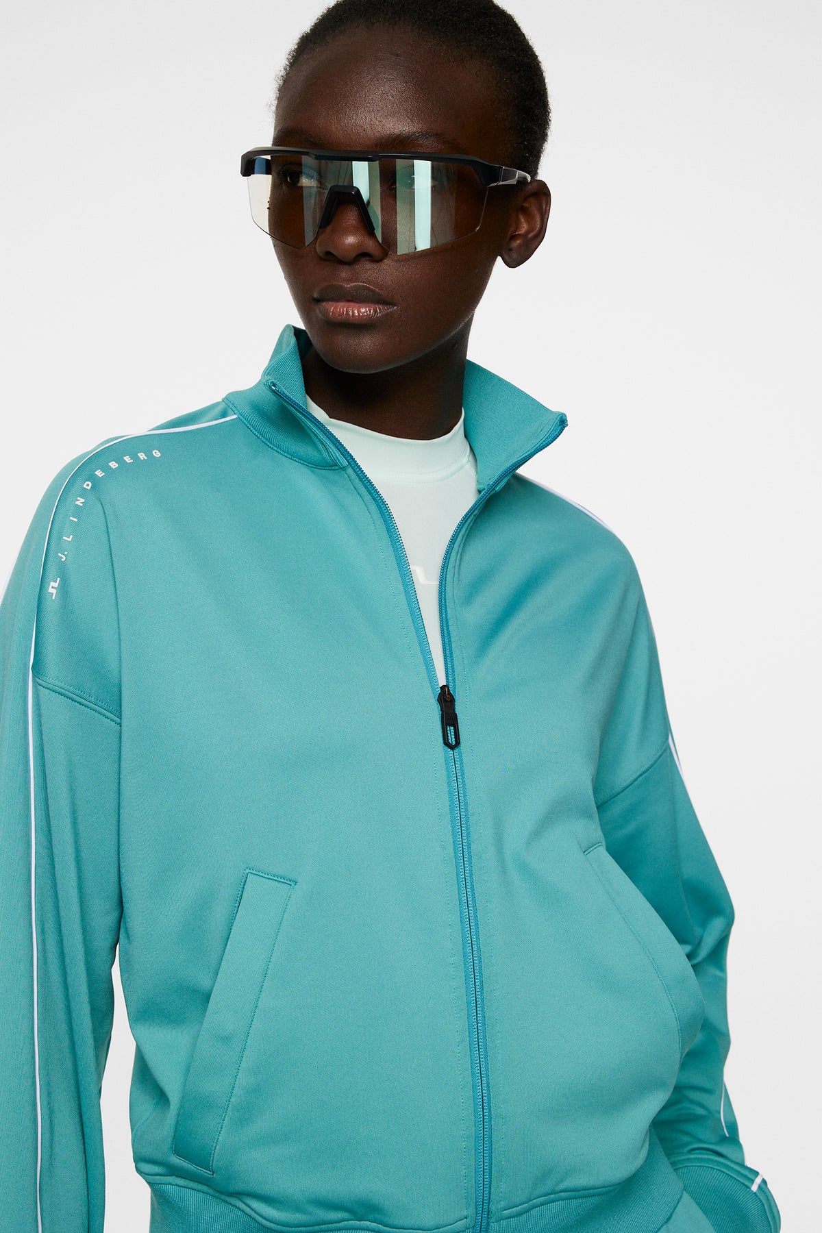 Emiliana Track Jacket / Teal