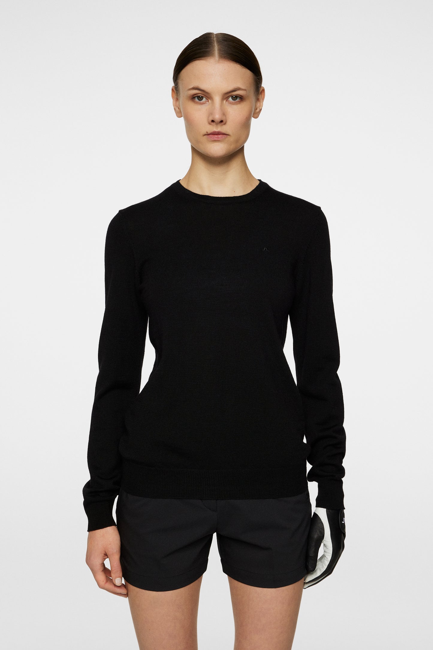 Aria Knitted Sweater / Black