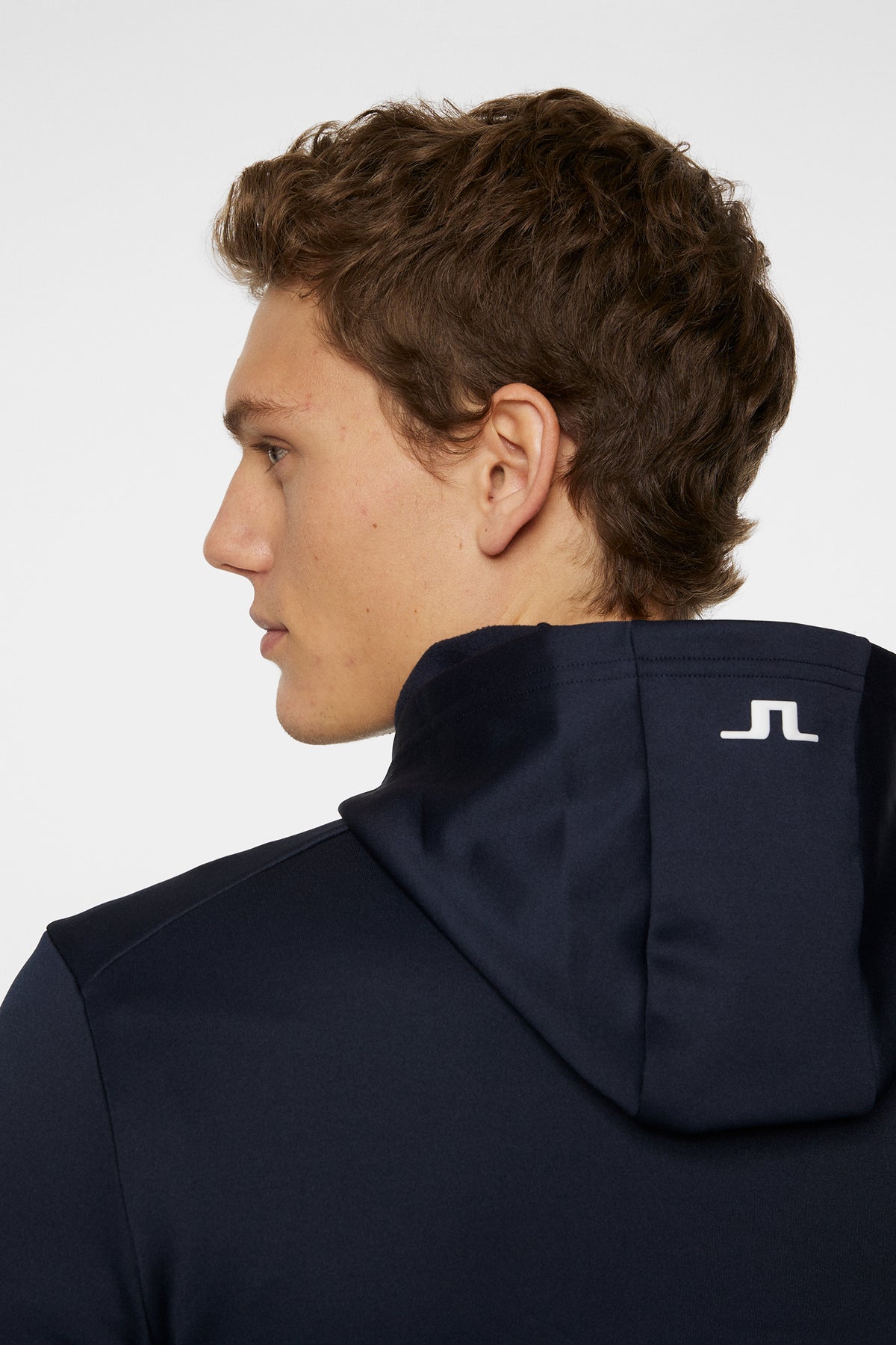 Aerial Quarter Zip Hood / JL Navy