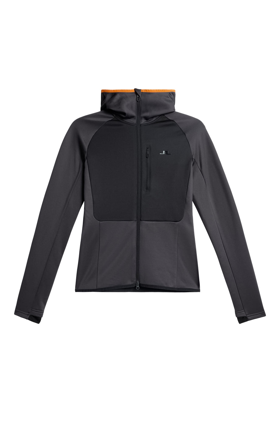 Elana Full Zip Hood / Asphalt