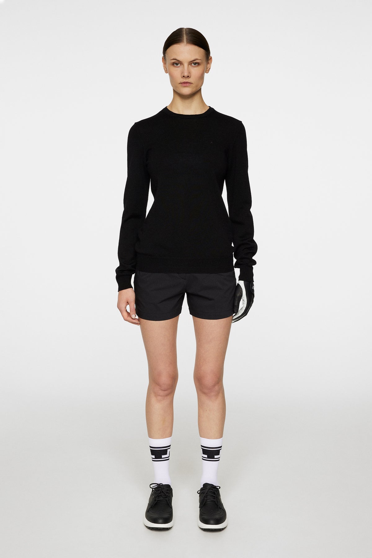 Aria Knitted Sweater / Black