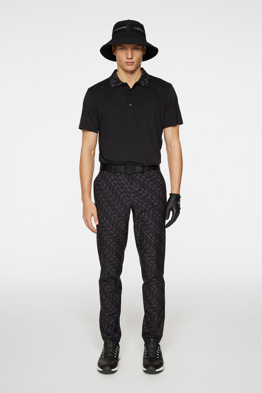 Glen Regular Fit Polo / Black