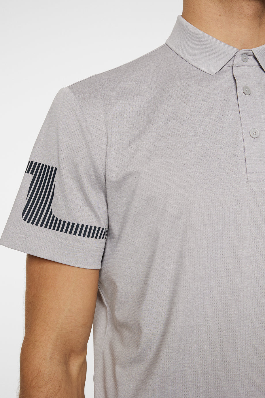 Heath Strike Polo / Light Grey Melange