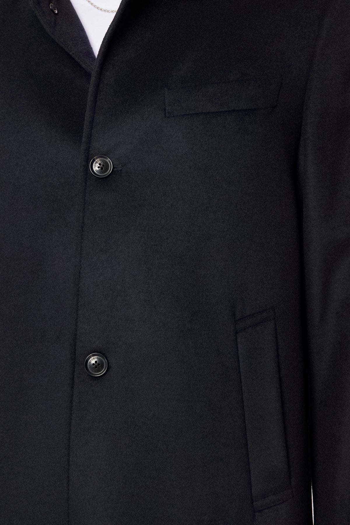 Jesse Melton Cashmere coat / JL Navy