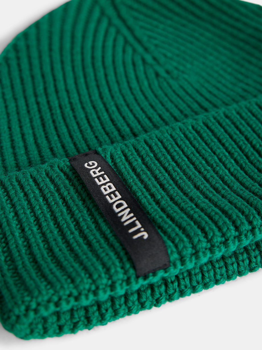 Juan Merino Beanie / Ultramarine Green