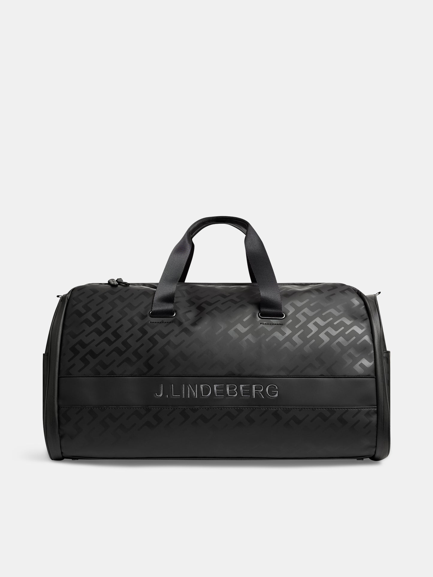 Garment Print Duffel Bag / Black