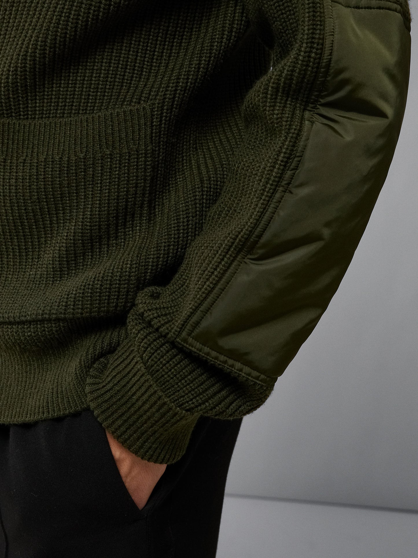 Gaven Shawl Collar Cardigan / Forest Green