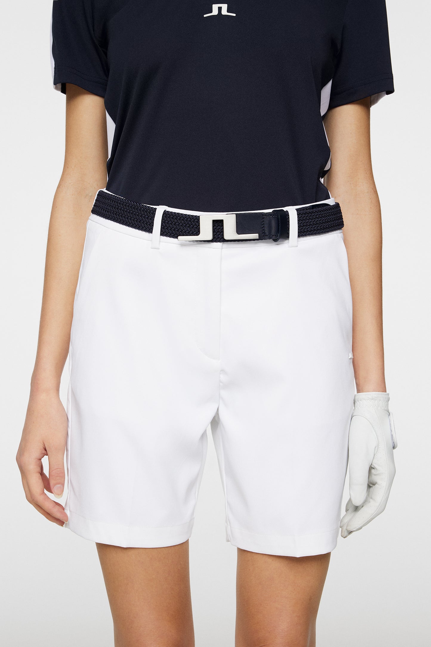 Gwen Long Shorts / White