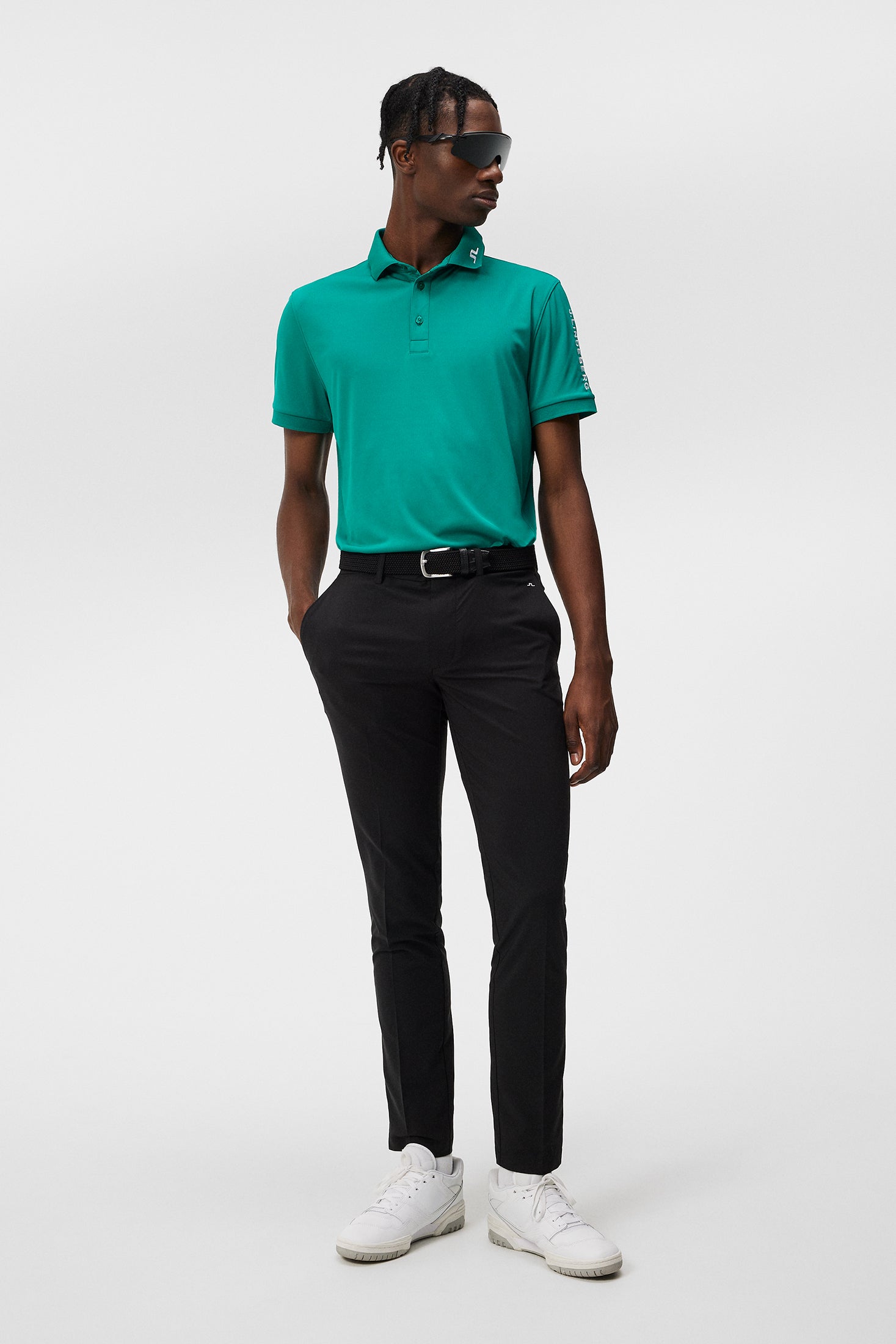 Tour Tech Slim Fit Polo / Proud Peacock – J.Lindeberg