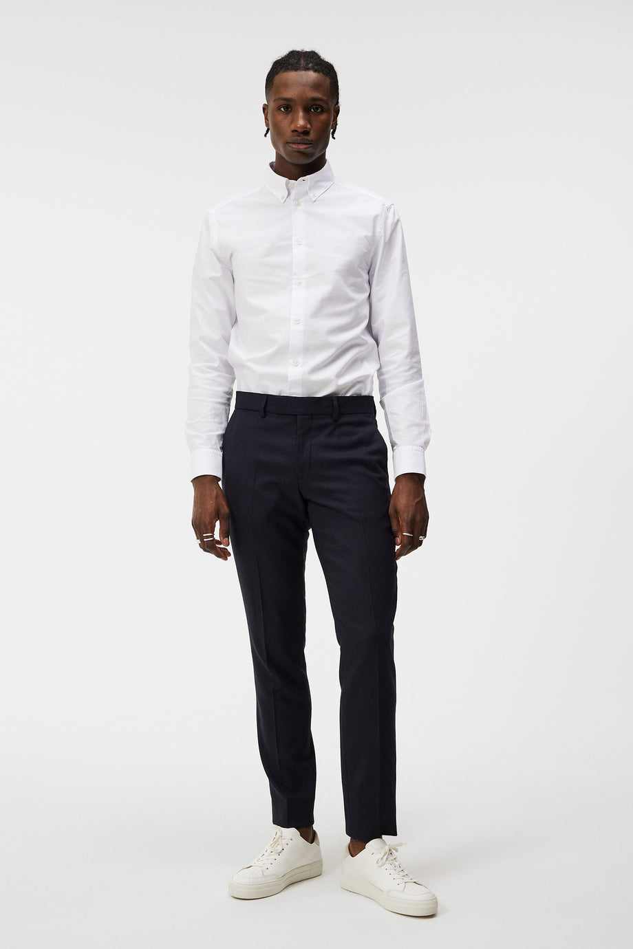 Stretch Oxford Slim Shirt / White – J.Lindeberg